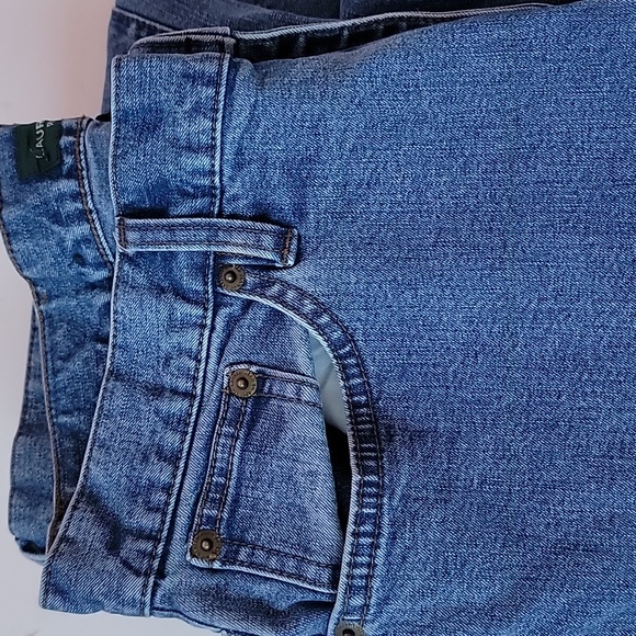 LRL Lauren Ralph Lauren Classic Straight Leg Jeans/ 8. - Picture 10 of 10